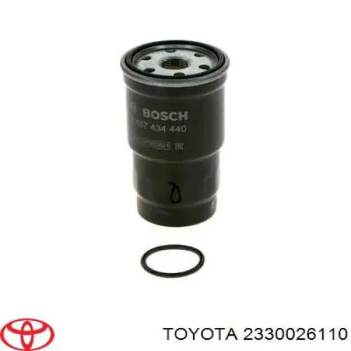 Filtr paliwa Toyota 2330026110 cena, od 350,18 USD