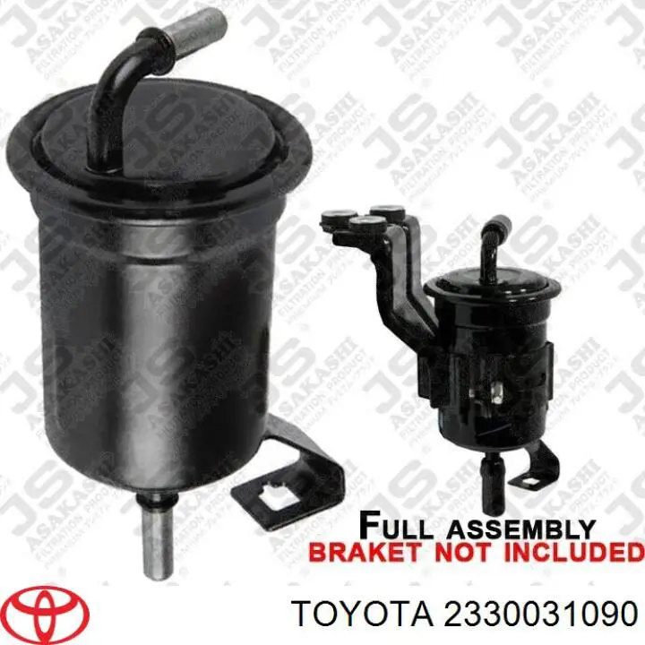 Filtr paliwa Toyota 2330031090 cena, od 11,44 USD