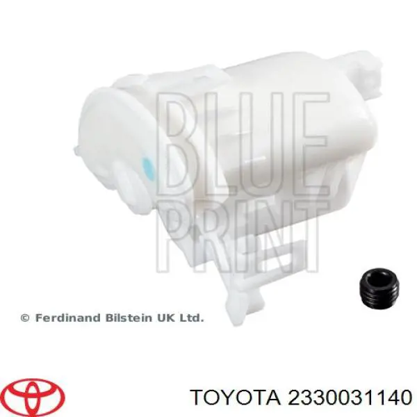Filtr paliwa Toyota 2330031140 cena, od 32,24 USD
