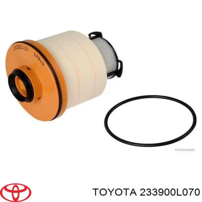 Filtr paliwa Toyota 233900L070 cena, od 14,77 USD