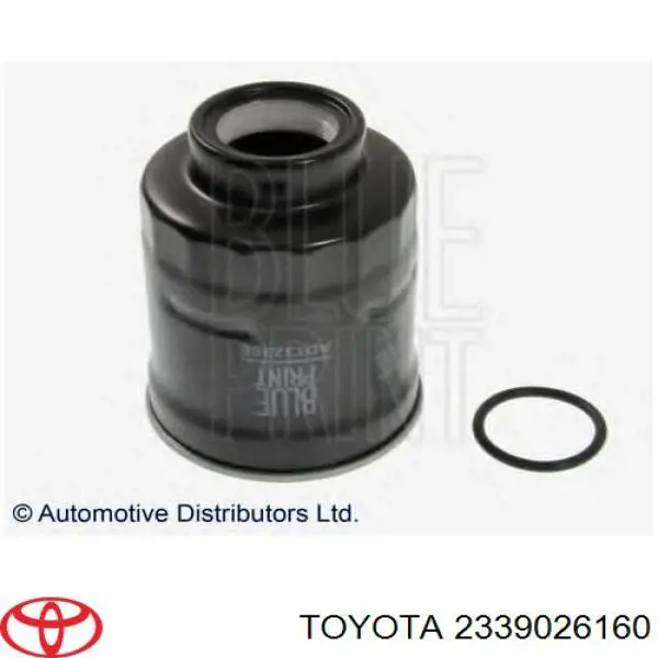 Filtr paliwa Toyota 2339026160 cena, od 20,08 USD