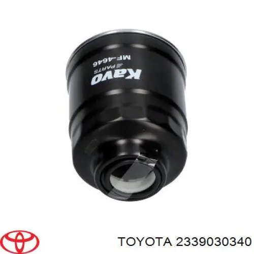 Filtr paliwa Toyota 2339030340 cena, od 16,33 USD