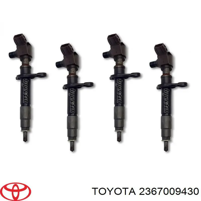 Wtryskiwacz paliwa Toyota 2367009430 cena, od 423,94 USD