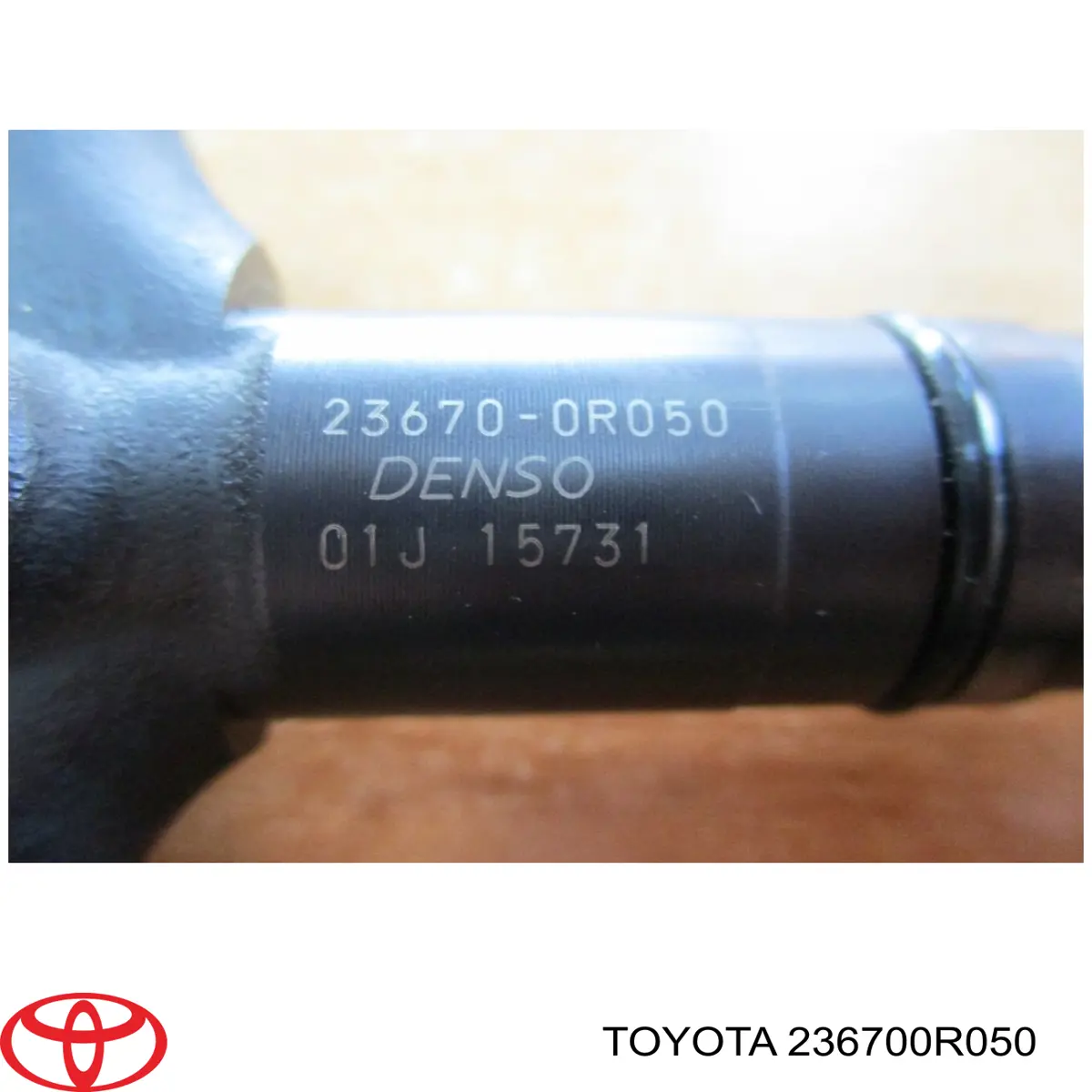 Do koszyka 236700R050 Toyota Wtryskiwacz paliwa