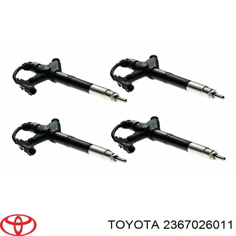 2367026011 Toyota Wtryskiwacz paliwa