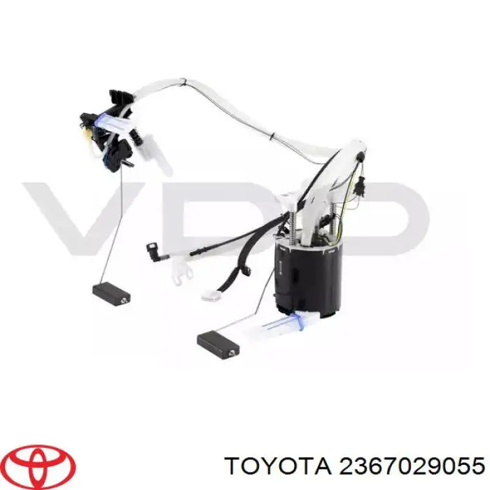 Do koszyka 2367029055 Toyota Wtryskiwacz paliwa