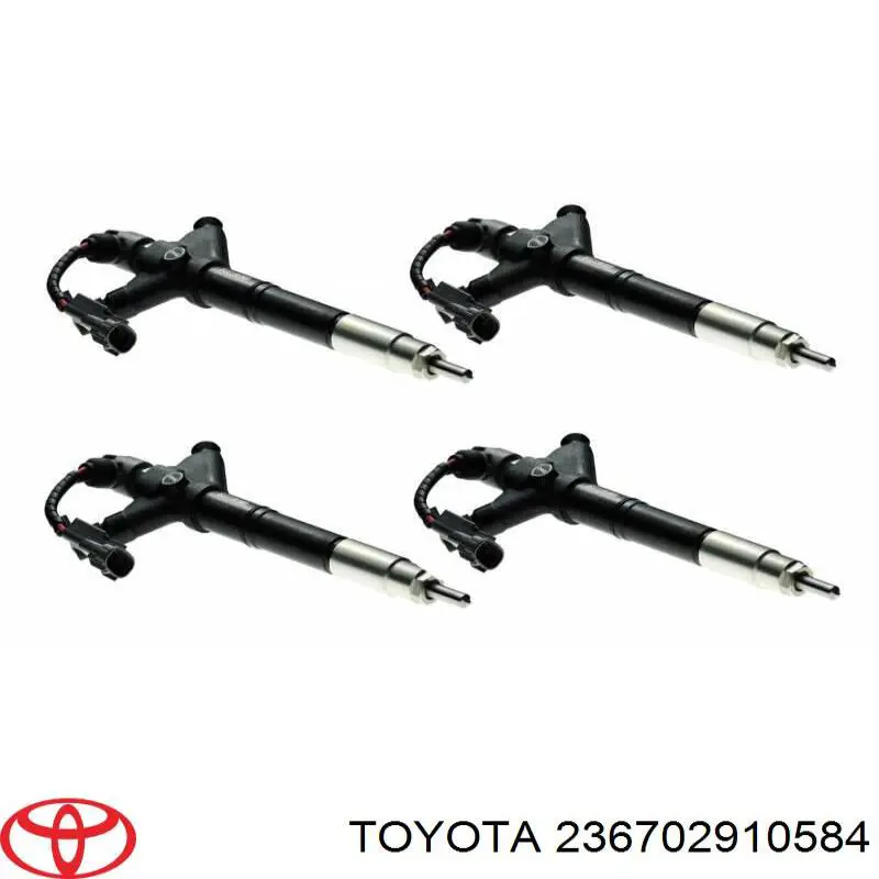 Do koszyka 236702910584 Toyota Wtryskiwacz paliwa