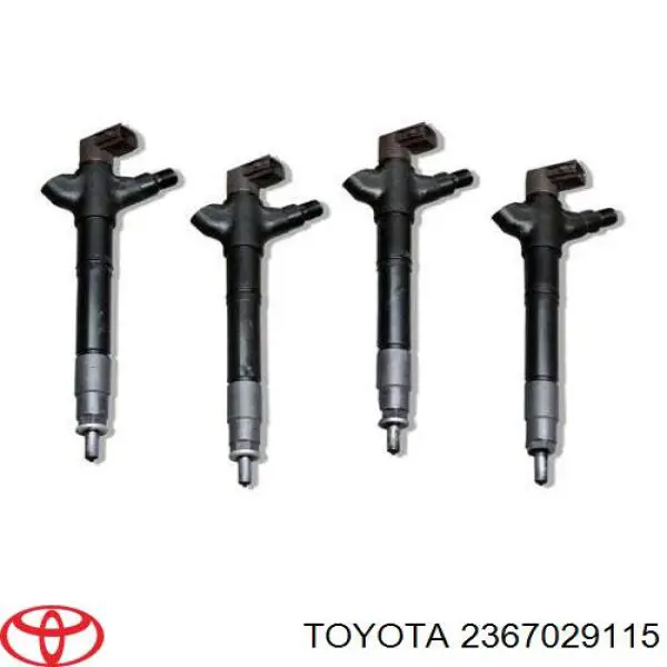Wtryskiwacz paliwa Toyota 2367029115 cena, od 280,92 USD