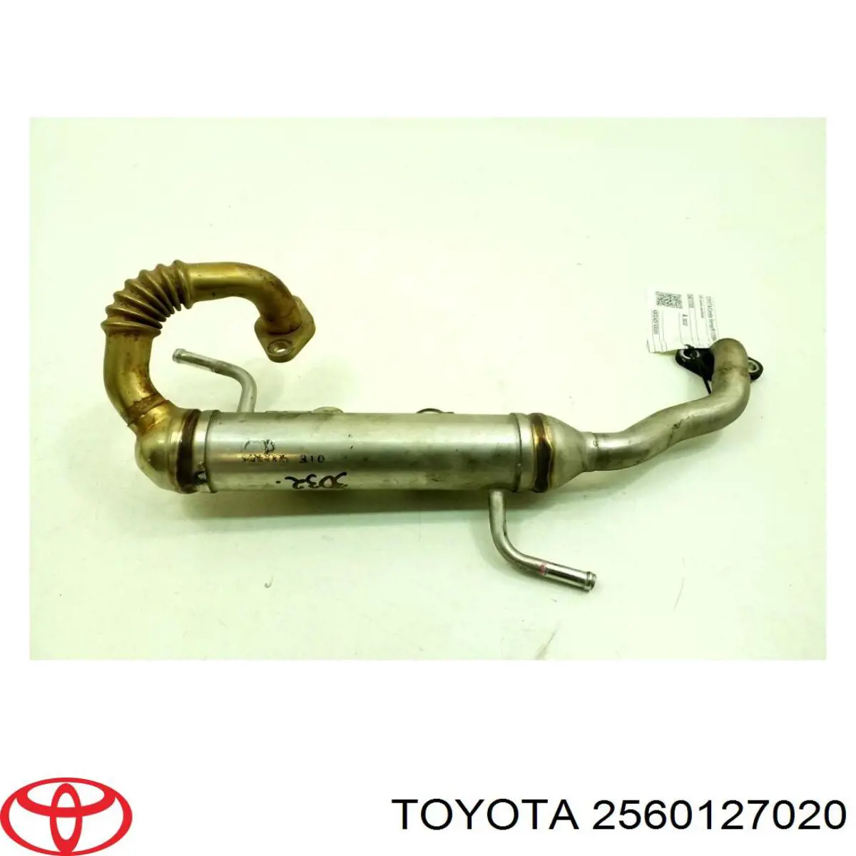 Chłodnica układu recyrkulacji spalin EGR Toyota 2560127020 cena, od 104,59 USD