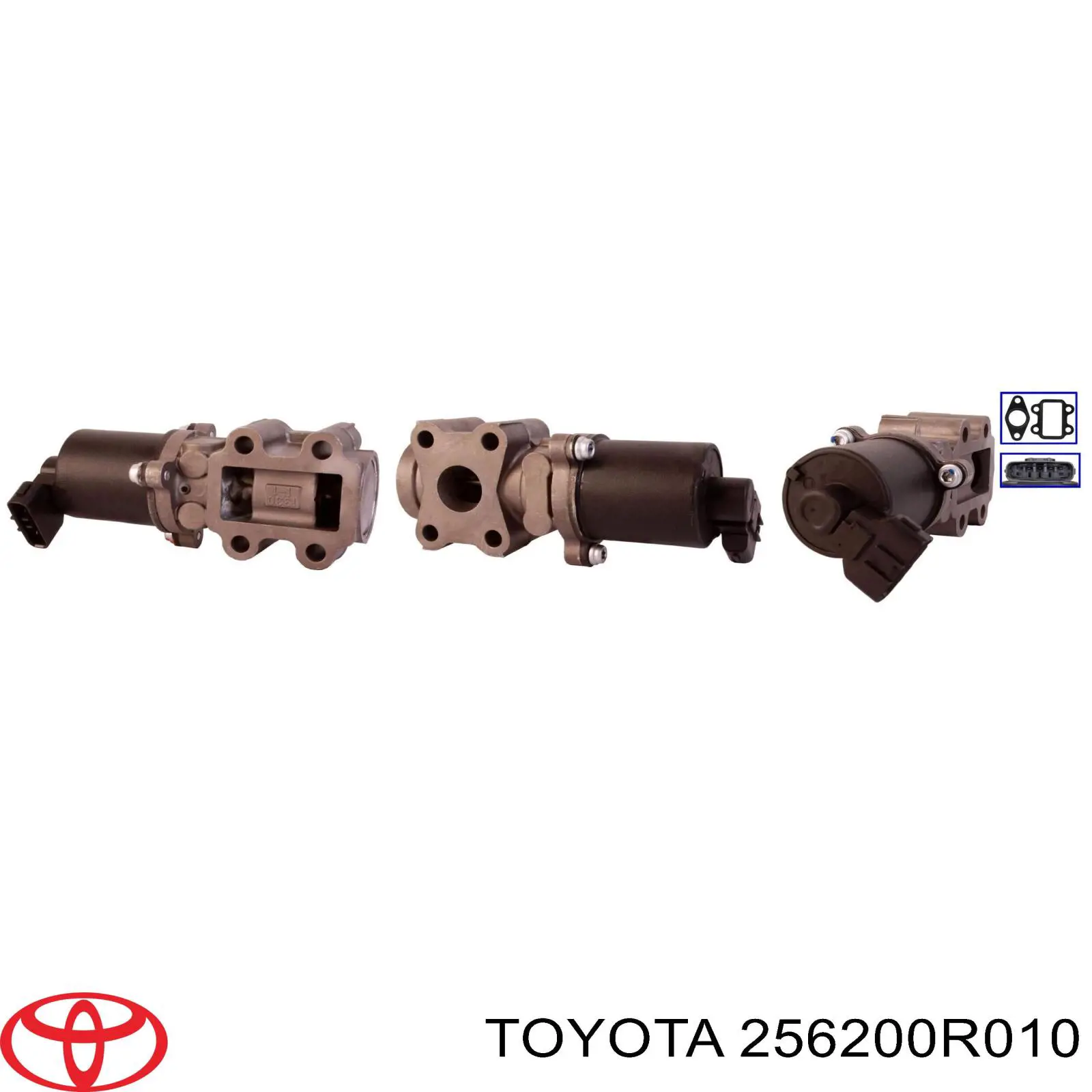 Do koszyka 256200R010 Toyota Zawór recyrkulacji spalin EGR