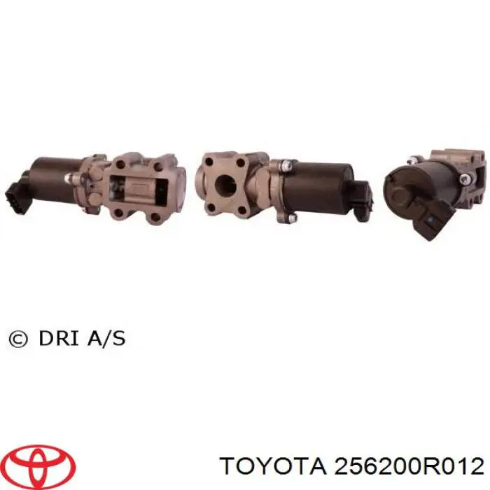 Do koszyka 256200R012 Toyota Zawór recyrkulacji spalin EGR