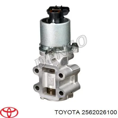 2562026102 Toyota Zawór recyrkulacji spalin EGR