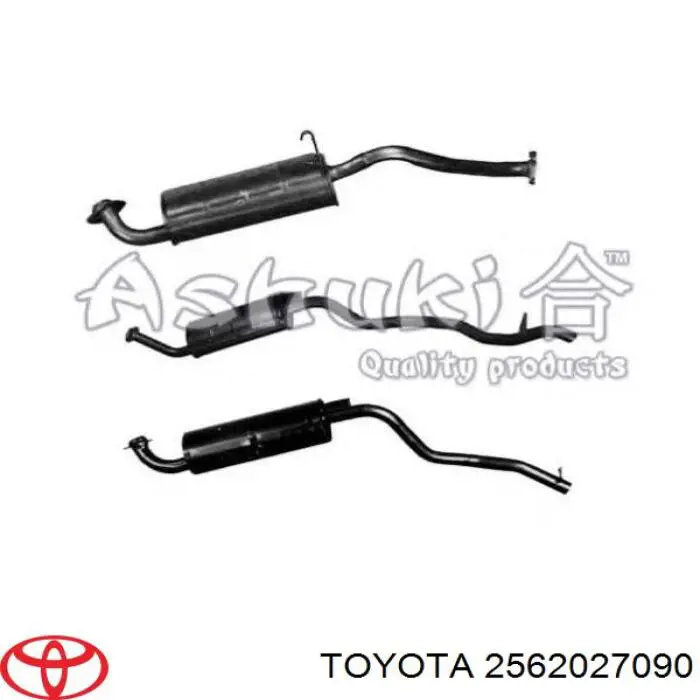 Zawór recyrkulacji spalin EGR Toyota 2562027090 cena, od 103,86 USD