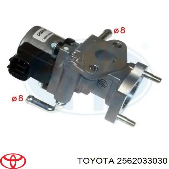 Zawór recyrkulacji spalin EGR Toyota 2562033030 cena, od 115,77 USD
