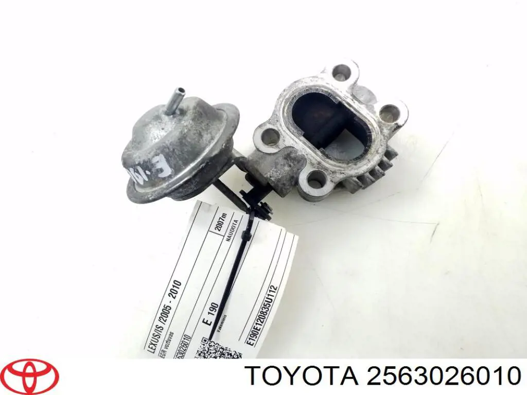 2563026010 Toyota Zawór recyrkulacji spalin EGR
