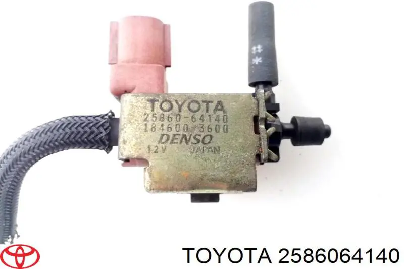 Do koszyka 2586064140 Toyota Zawór elektromagnetyczny regulacji klapy EGR