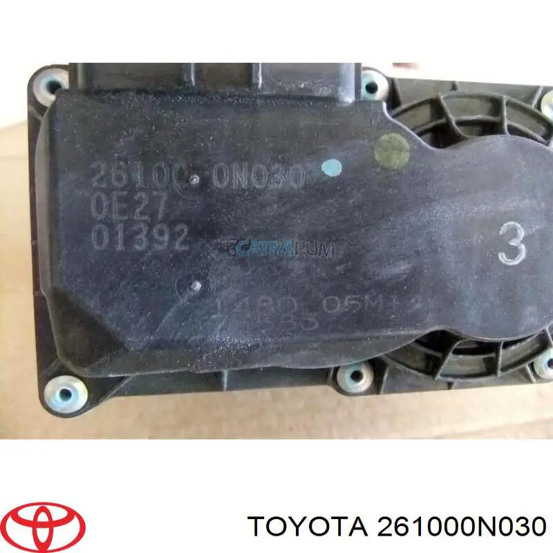 Przepustnica, komplet Toyota 261000N030 cena, od 68,10 USD