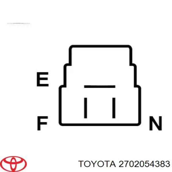 2702054383 Toyota Alternator
