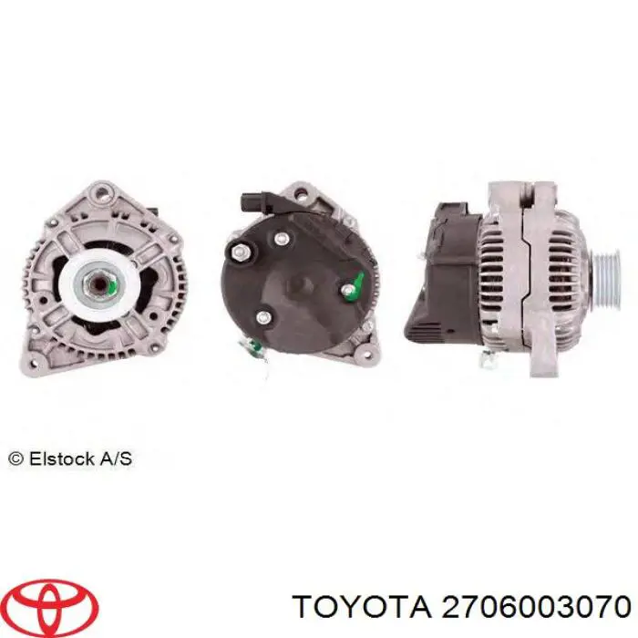 270600307084 Toyota alternator