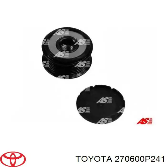 Do koszyka 270600P241 Toyota Alternator