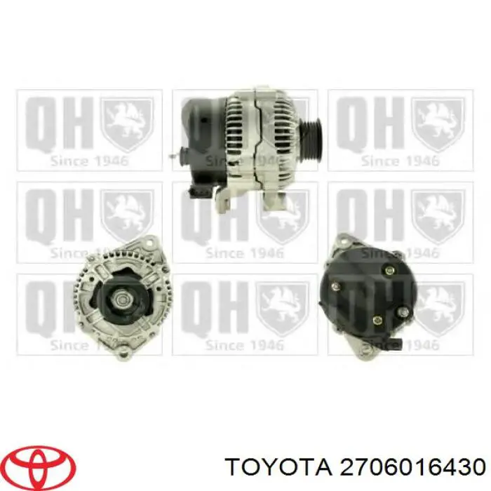 270601643084 Toyota Alternator