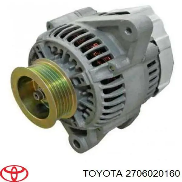 Do koszyka 2706020160 Toyota Alternator