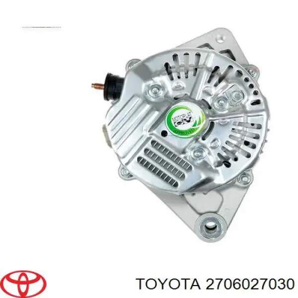 Alternator Toyota 2706027030 cena, od 207,93 USD