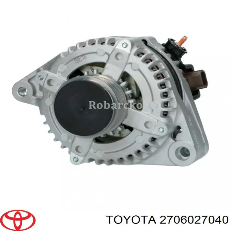 Do koszyka 2706027040 Toyota Alternator