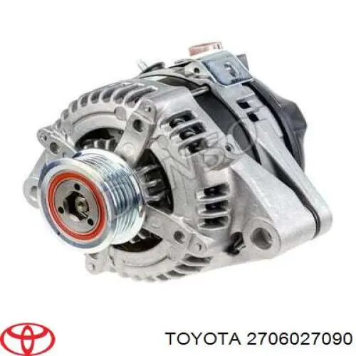 Alternator Toyota 2706027090 cena, od 201,11 USD