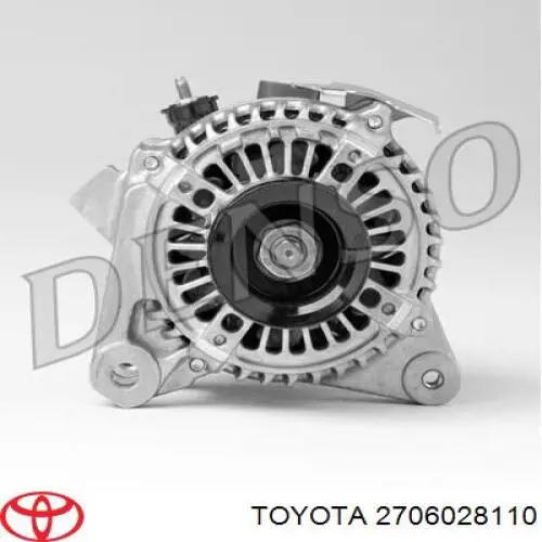 Alternator Toyota 2706028110 cena, od 123,07 USD