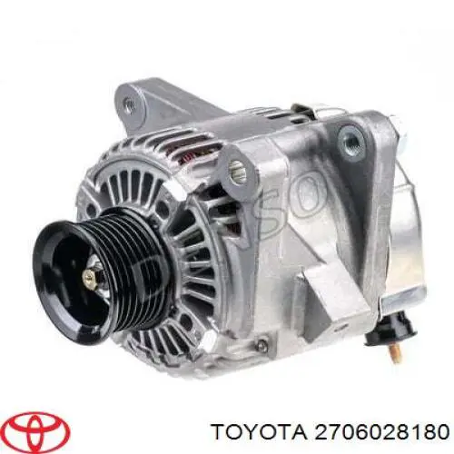 Alternator Toyota 2706028180 cena, od 133,32 USD