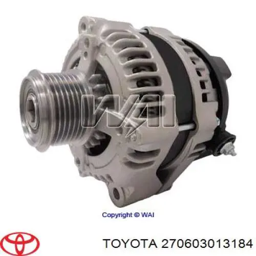 Alternator 270603013184 Toyota