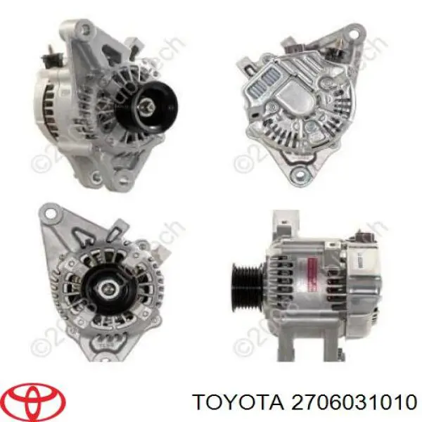 Do koszyka 2706031010 Toyota Alternator