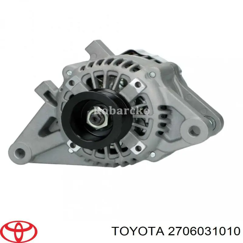 Alternator Toyota 2706031010 cena, od 240,48 USD