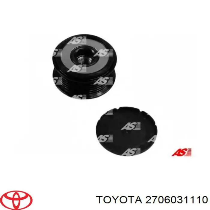 Alternator Toyota 2706031110 cena, od 38,63 USD