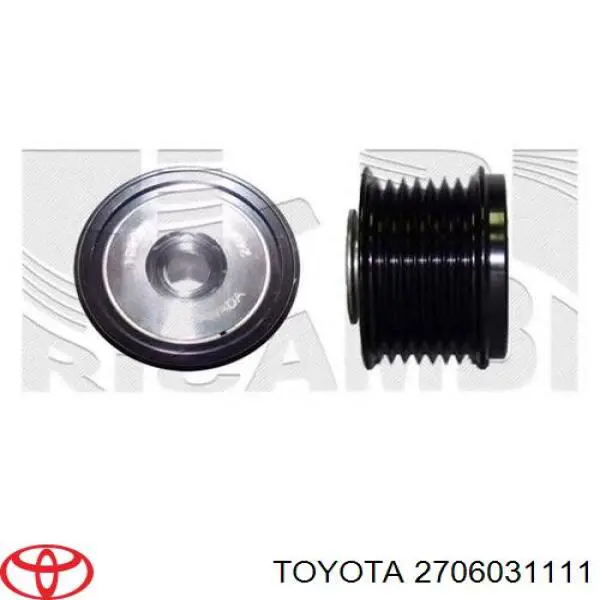 Do koszyka 2706031111 Toyota Alternator