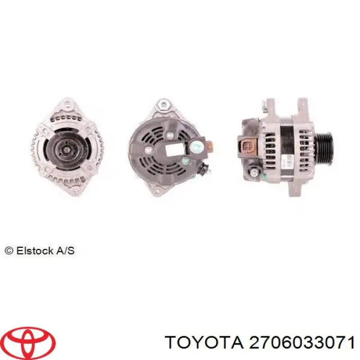 2706033071 Toyota Alternator