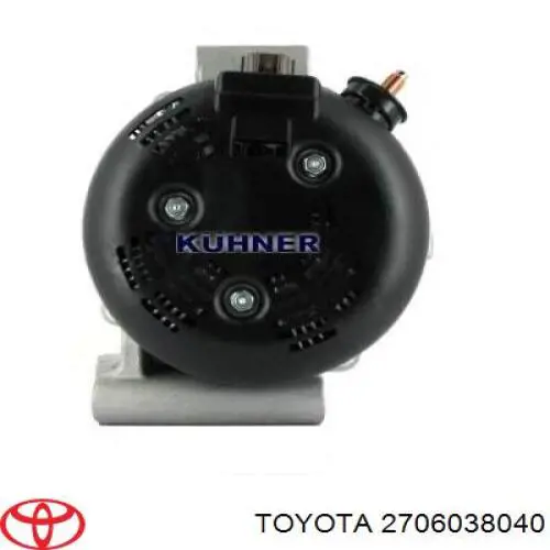 Do koszyka 2706038040 Toyota Alternator