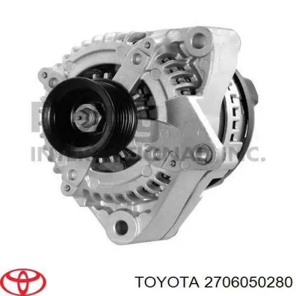 Alternator Toyota 2706050280 cena, od 224,15 USD
