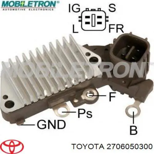 2706050300 Toyota Alternator