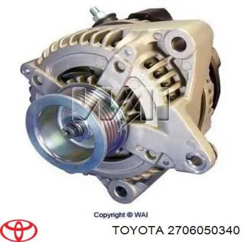 Do koszyka 2706050340 Toyota Alternator
