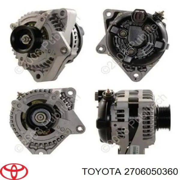 2706050360 Toyota Alternator