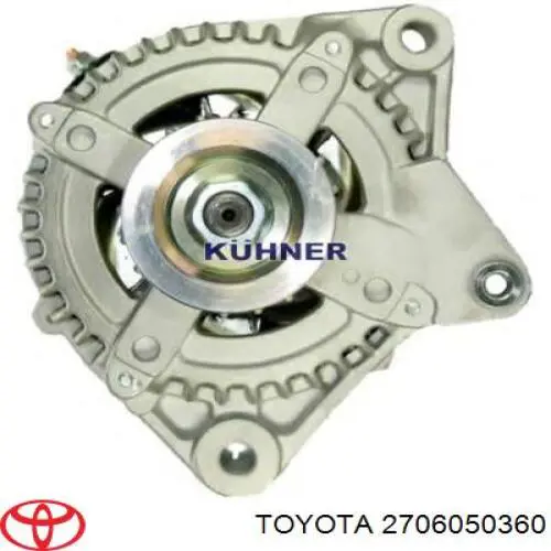 Alternator 2706050360 Toyota