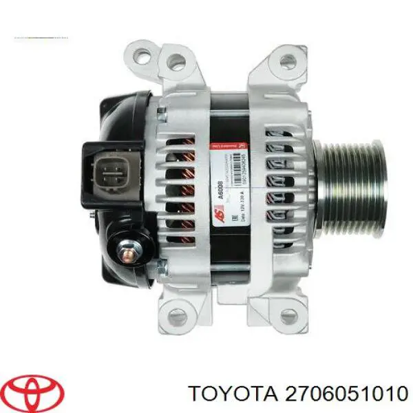 Alternator Toyota 2706051010 cena, od 242,88 USD