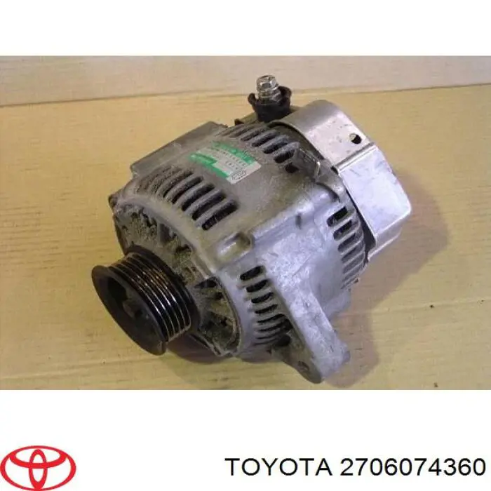 2706074360 Toyota alternator