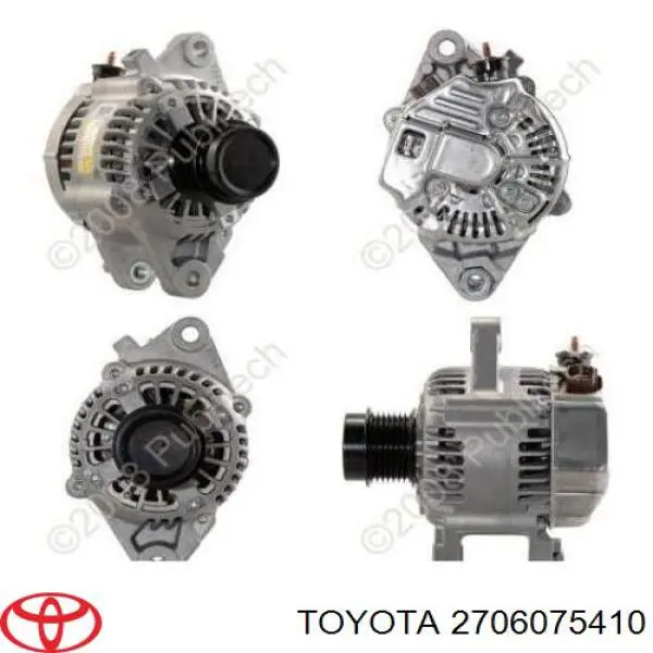 Alternator 2706075410 Toyota