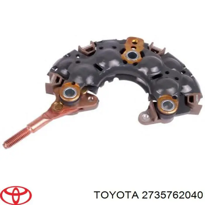 Do koszyka 2735762040 Toyota Mostek prostowniczy alternatora = Moster diodowy alternatora