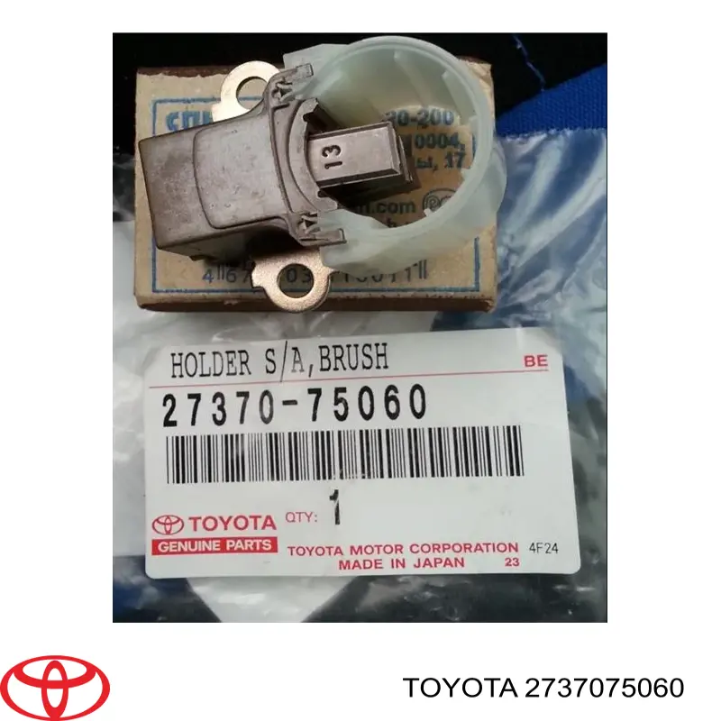 2737075060 Toyota Uchwyt szczotki alternatora