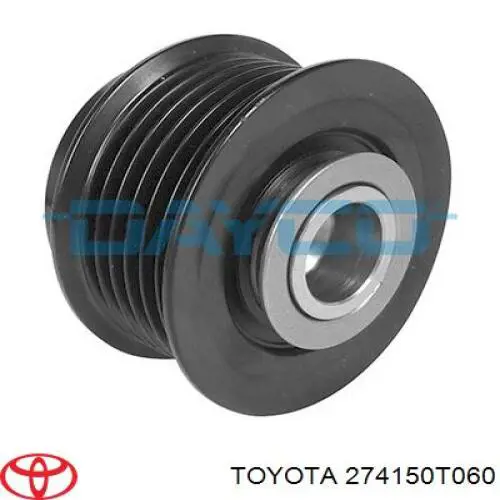 Koło pasowe alternatora Toyota 274150T060