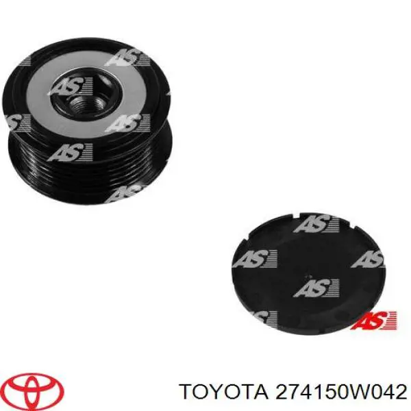 Koło pasowe alternatora 274150W042 Toyota